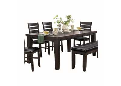 Ameillia Brown Dining Table