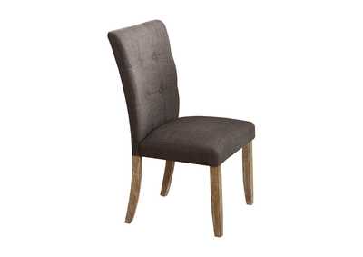 Image for Gray Side Chair [Set of 2]