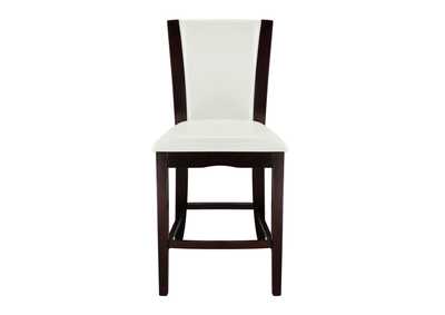 Image for Daisy Counter Height Chair, White Bi-Cast Vinyl