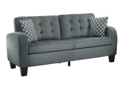 Image for Sofa,Grey, 2 Pillows