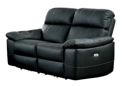 Image for Black 1/2 Power Lsf Reclining Chair, Black All Le