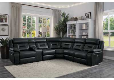 Image for Dark Grey (6/6) Sectional Corner Seat