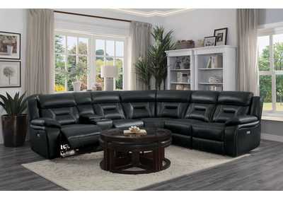 Image for Dark Grey (1/6) Power Lsf Reclining Chair