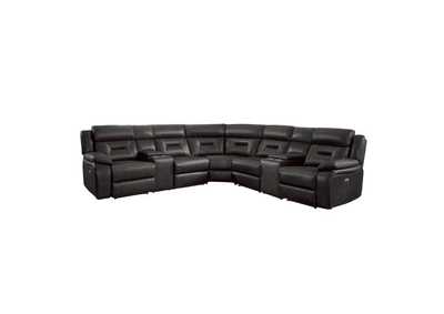 Image for Amite 7-Piece Modular Power Reclining Sectional