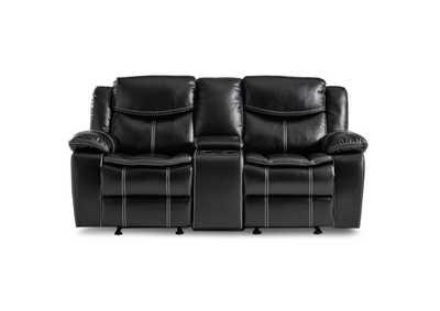 Image for Bastrop Double Glider Reclining Love Seat With Center Console