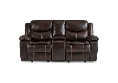 Image for Bastrop Double Glider Reclining Love Seat With Center Console