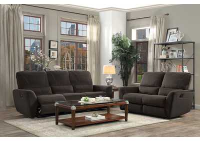 Image for Brown D. Rclnr Sofa 100% Polyester