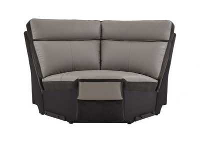Image for (3/5)Sectional Corner,Top Grain Leather&Fabric