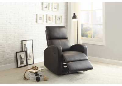 Image for Chair,Reclining,Dark Brown P/U