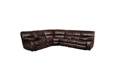 Image for Pecos 4-Piece Modular Reclining Sectional With Left Console