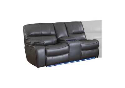 Image for Power Left Side Reclining Love Seat with Center Console, LED and USB Port