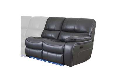 Image for Pecos Power Right Side Reclining Love Seat With Led And Usb Port