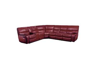 Image for Pecos 4-Piece Modular Reclining Sectional With Left Console