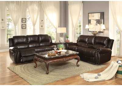 Image for Brown Double Reclining Sofa