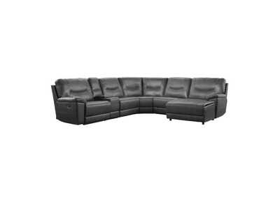 Image for Columbus 6-Piece Modular Reclining Sectional With Right Chaise