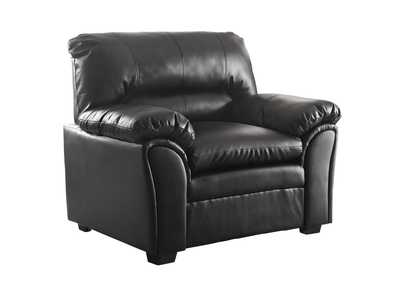 Image for Chair,Blk Bonded Leather Match