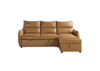 Image for Delara 2-Piece Reversible Sectional With Pull-Out Bed And Hidden Storage