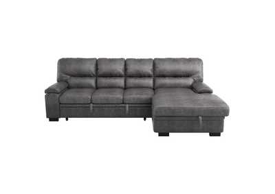 Image for Michigan 2-Piece Sectional With Pull-Out Bed And Right Chaise With Hidden Storage