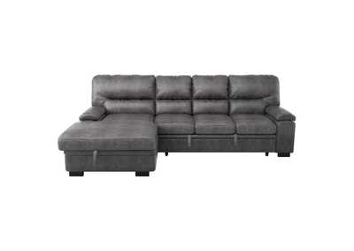 Image for Michigan 2-Piece Sectional With Pull-Out Bed And Left Chaise With Hidden Storage