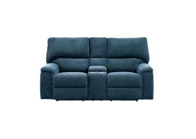Image for Dickinson Power Double Reclining Love Seat With Center Console And Power Headrests