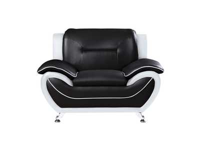 Image for White/Black Chair, White/Black