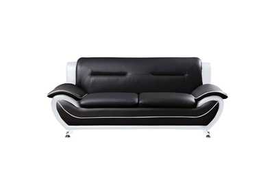 Image for White/Black Sofa, White/Black