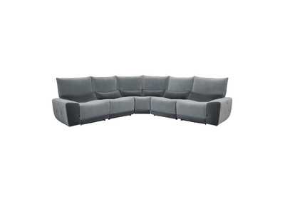 Image for Helix 5 Piece Power Reclining Sectional With Adjustable Headrests