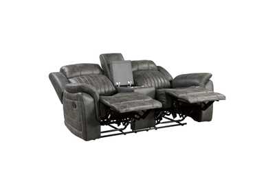 Image for Centeroak Double Reclining Love Seat with Center Console