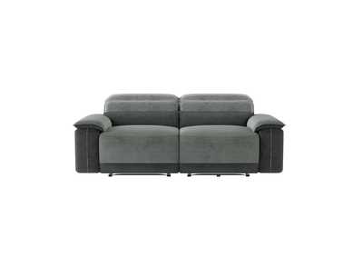 Image for 2-Tone Double Reclining Love Seat
