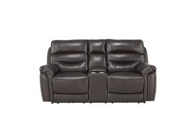 Image for Lance Power Double Reclining Love Seat with Center Console, Power Headrests and USB Ports