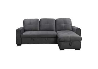 Image for Magnus 2-Piece Sectional With Pull-Out Bed And Right Chaise With Hidden Storage