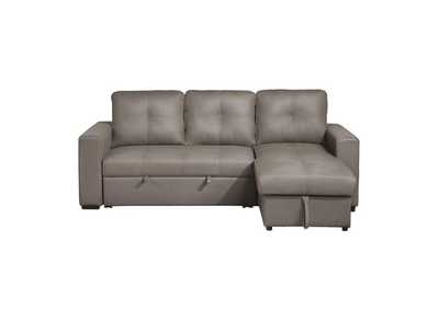 Image for Magnus 2-Piece Reversible Sectional With Pull-Out Bed And Hidden Storage