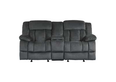 Image for Double Glider Reclining Love Seat with Center Console