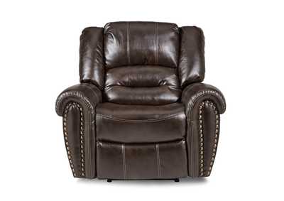 Image for Brown Glider Reclining Chair