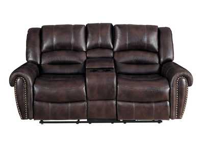 Image for D. Gldr Reclining Love Seat W/Console