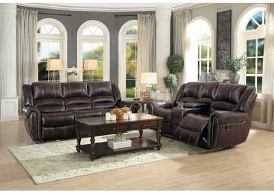 Image for D. Reclining Sofa,Lthr Gel Match