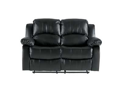 Image for Loveseat; Dual Reclining; Blk Bonded Match