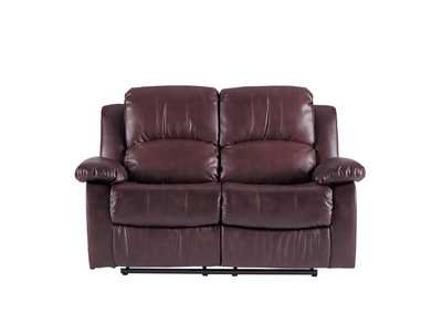 Image for Brown Loveseat; Dual Reclining;Bonded Match