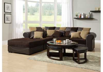 Image for Corner; 4 Pillows; Corduroy/Pu