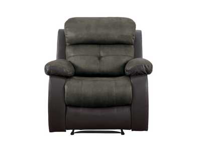 Image for Brown Reclining Chair 100%Polyester &P/U