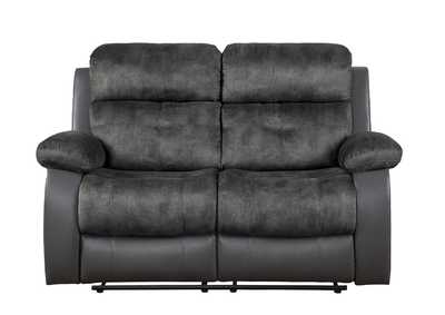 Image for Gray Double Reclining Love Seat