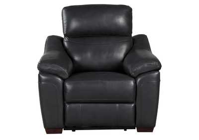 Image for Gray Power Reclining Chair with USB Port