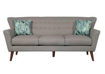 Image for Gray Sofa,2 Pillows 100% Polyester