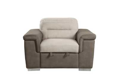 Image for Alfio Chair with Pull-out Ottoman