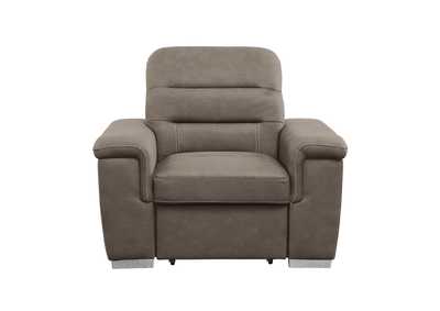 Image for Alfio Chair with Pull-out Ottoman