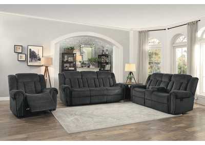 Image for Glider Reclining Chair, Charcoal Fabric