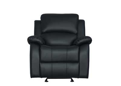 Image for Black Glider Reclining Chair, Black P/U