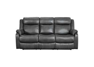 Image for Yerba Double Lay Flat Reclining Sofa with Center Drop-Down Cup Holders
