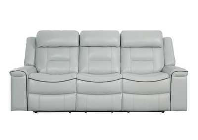 Image for Gray Double Lay Flat Reclining Sofa,Light Gra
