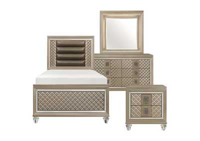 Image for Loudon 4 Piece Twin Bedroom Set w/ Dresser, Mirror & Nightstand